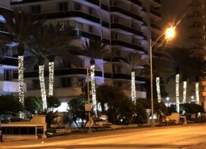 Commercial Christmas light displays Miami Beach FL